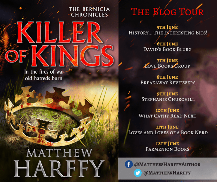 Killer of Kings - blog tour banner
