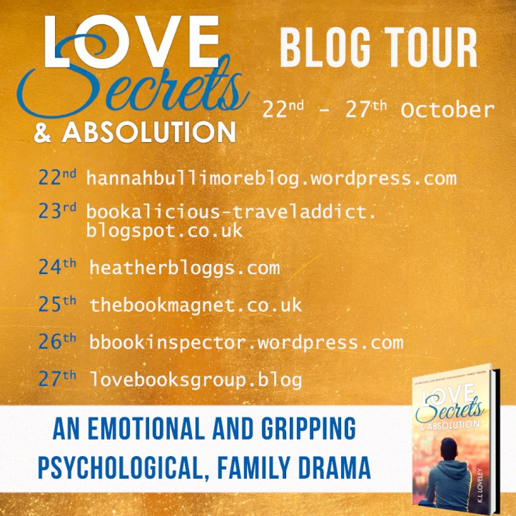 Love, Secrets, Absolution Blog Tour Banner 22 - 27 October