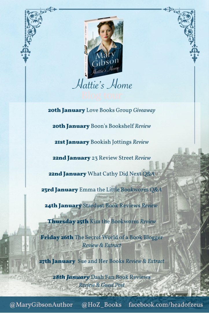 Hattie's Home blog tour