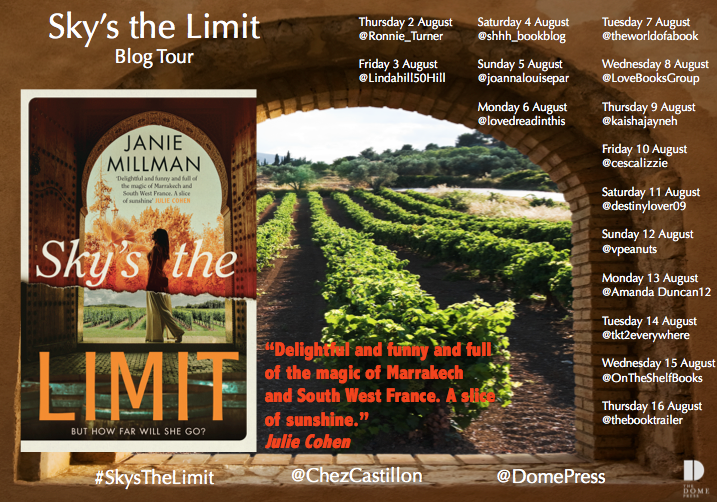 Sky's the Limit Blog Tour Poster