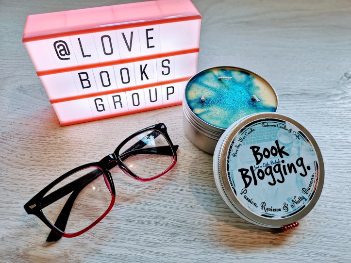 Book Blogging Candle