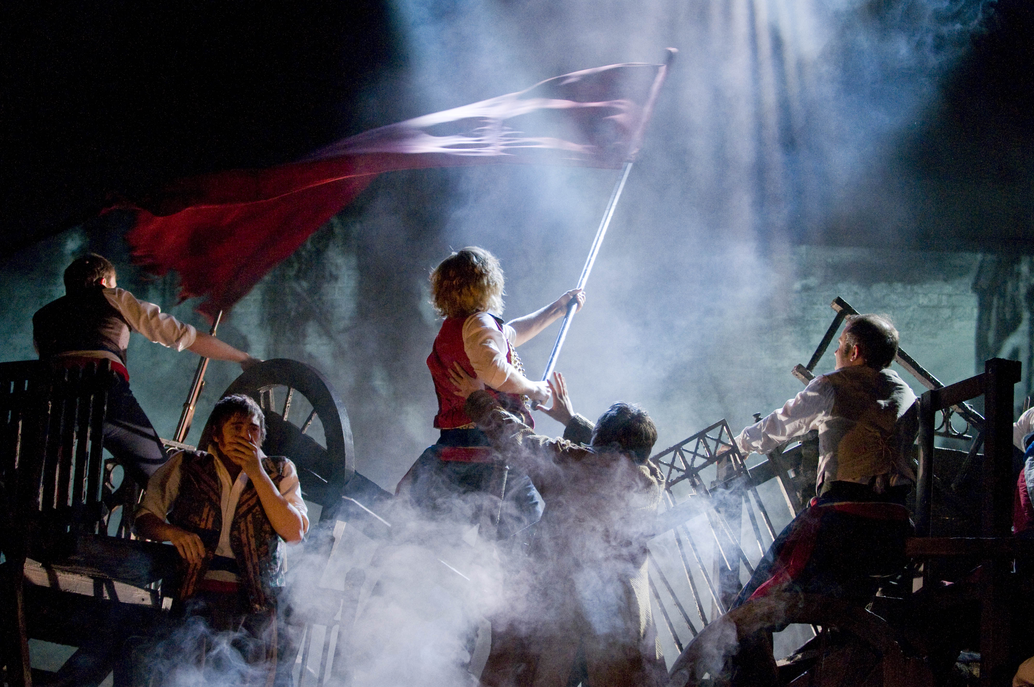 les miserables. barricades 2 photo by michael le poer trench. copyright cml